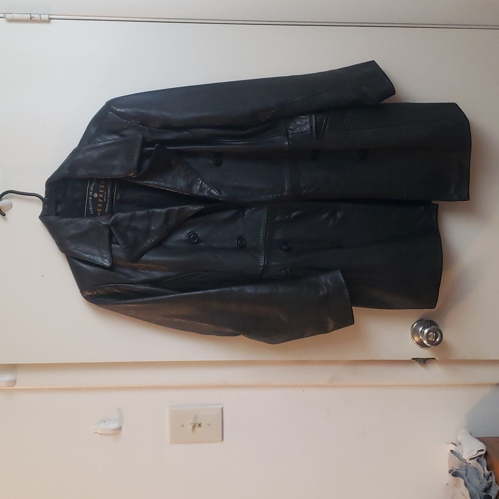 Leather jacket